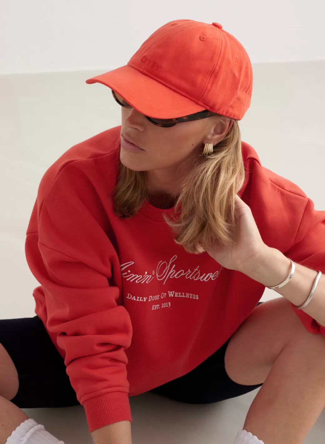 90's Red Small Logo Cap | AIM’N Clearance