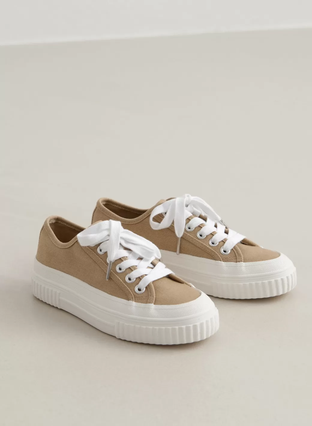 Cotton Canvas Sneakers | AIM’N Clearance