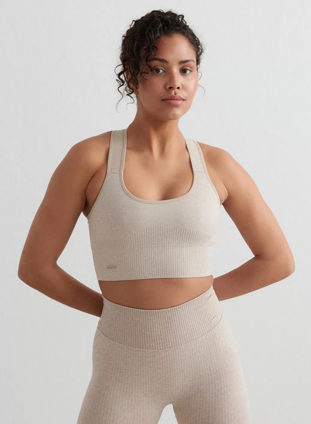 High Support Ribbed Bra | AIM’N Shop