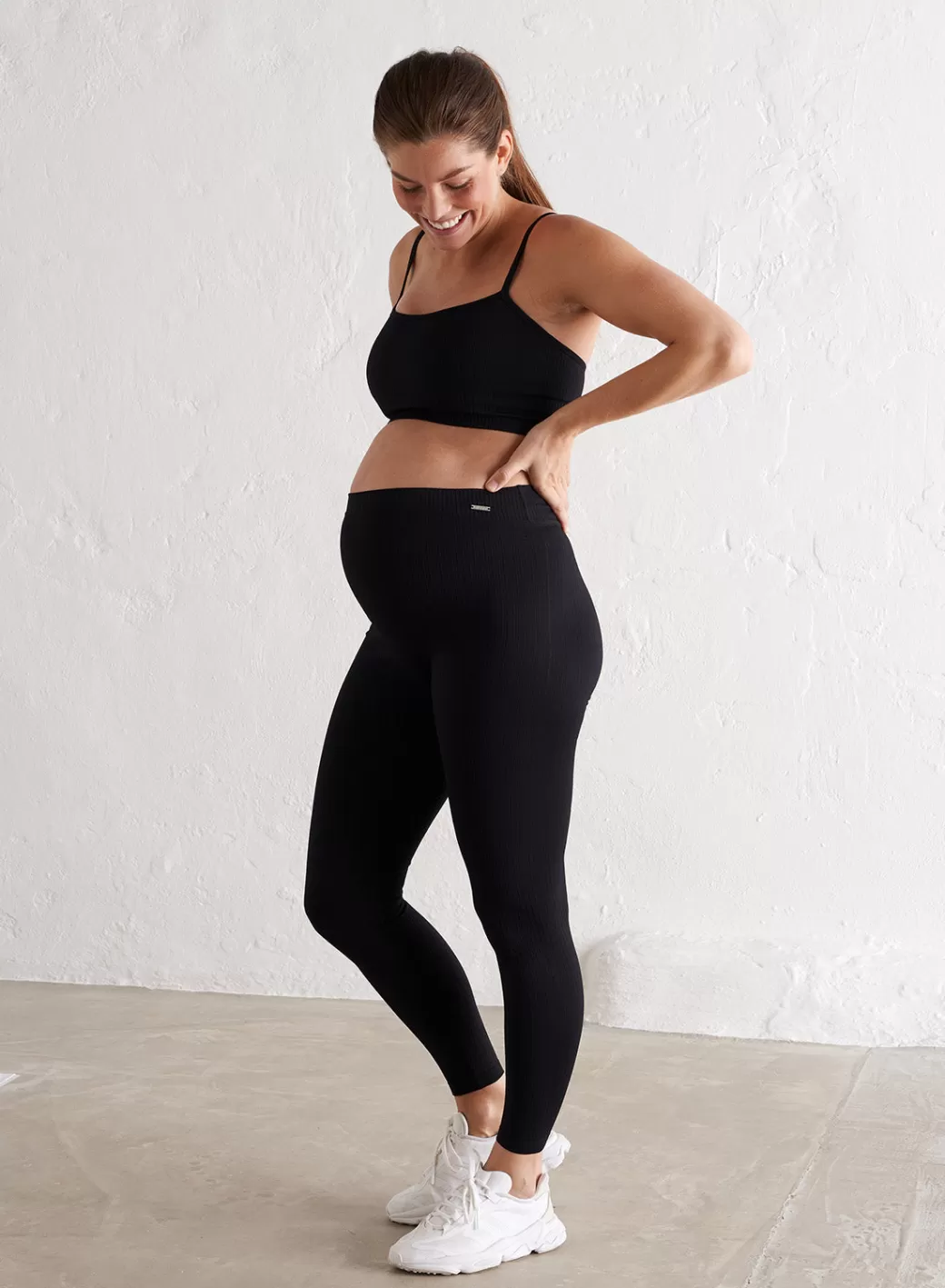 Maternity Ribbed Seamless Tights | AIM’N Flash Sale