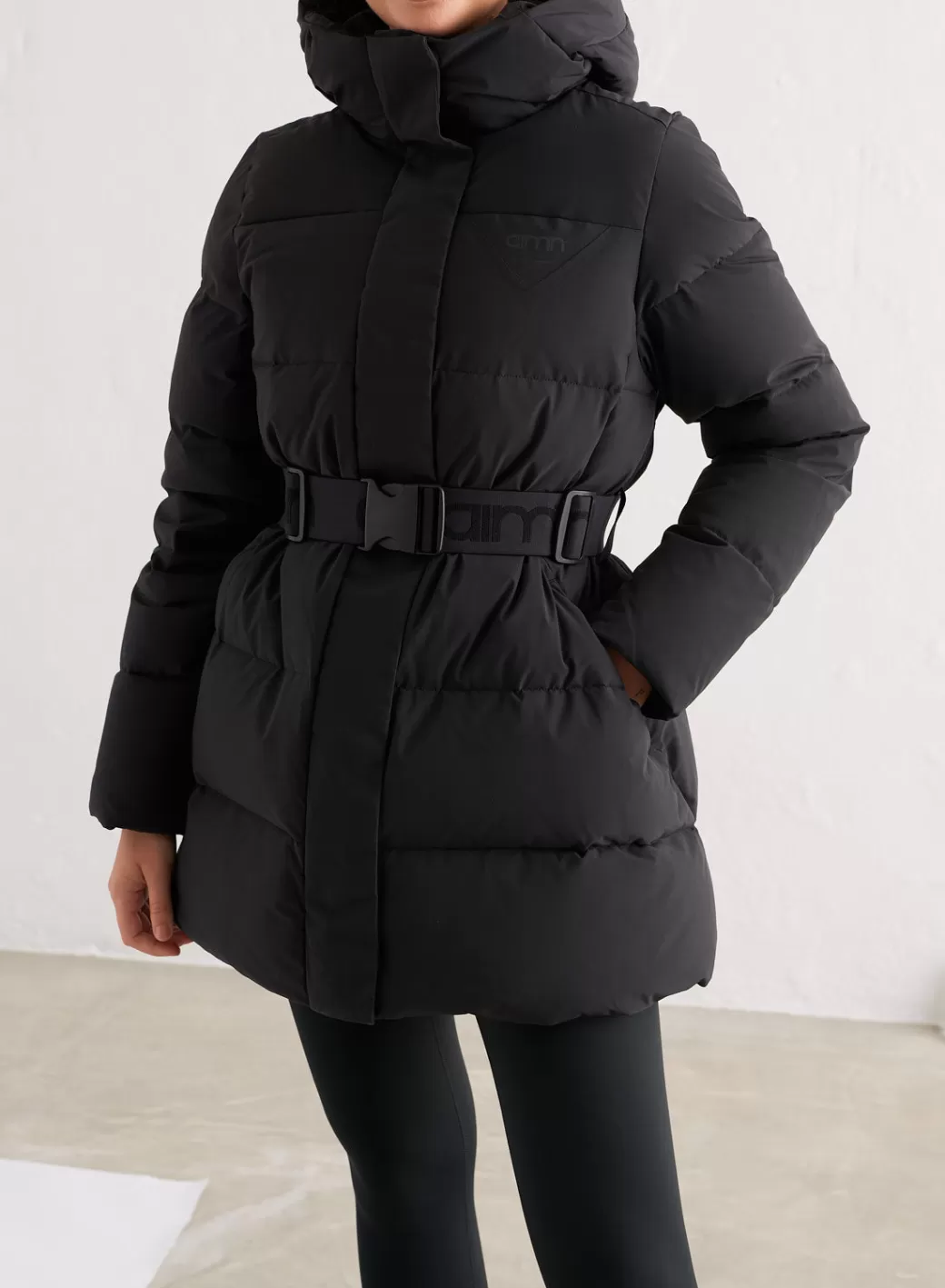 Black Padded Parka | AIM’N Shop