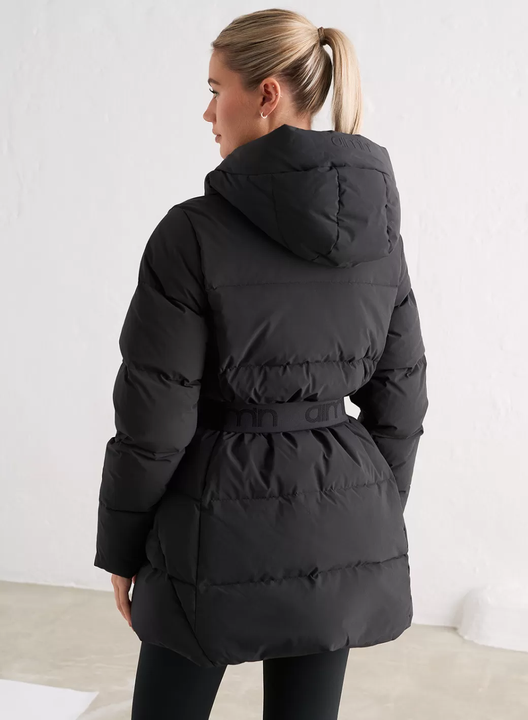 Black Padded Parka | AIM’N Shop