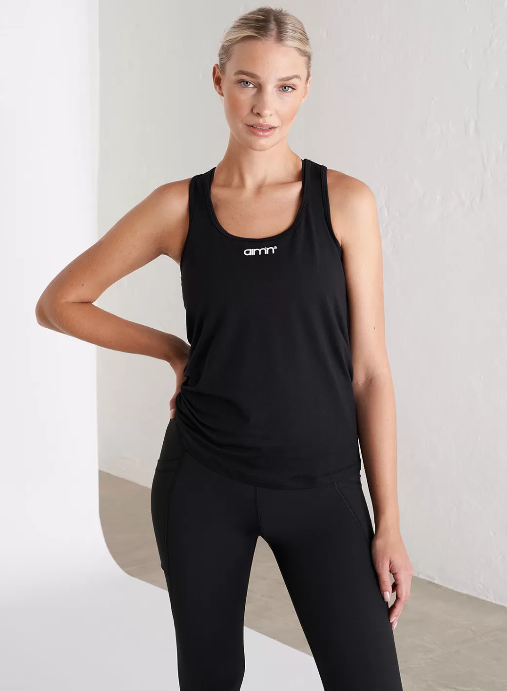 Soft Basic Racerback Tank | AIM’N Store