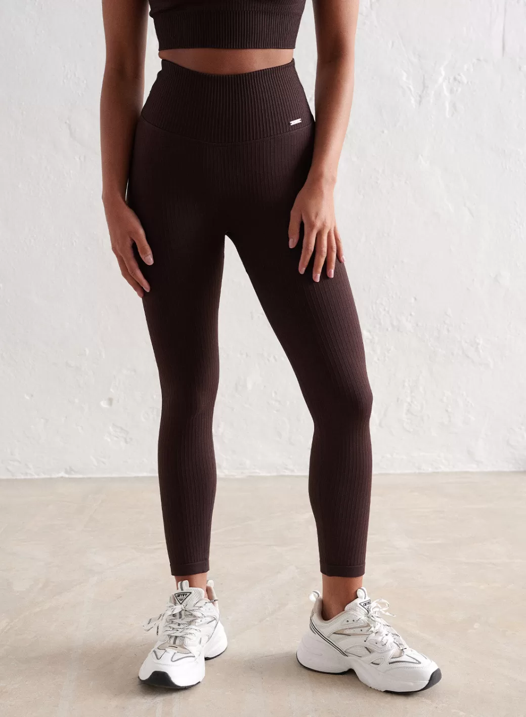 Ribbed Seamless Petite Tights | AIM’N Online