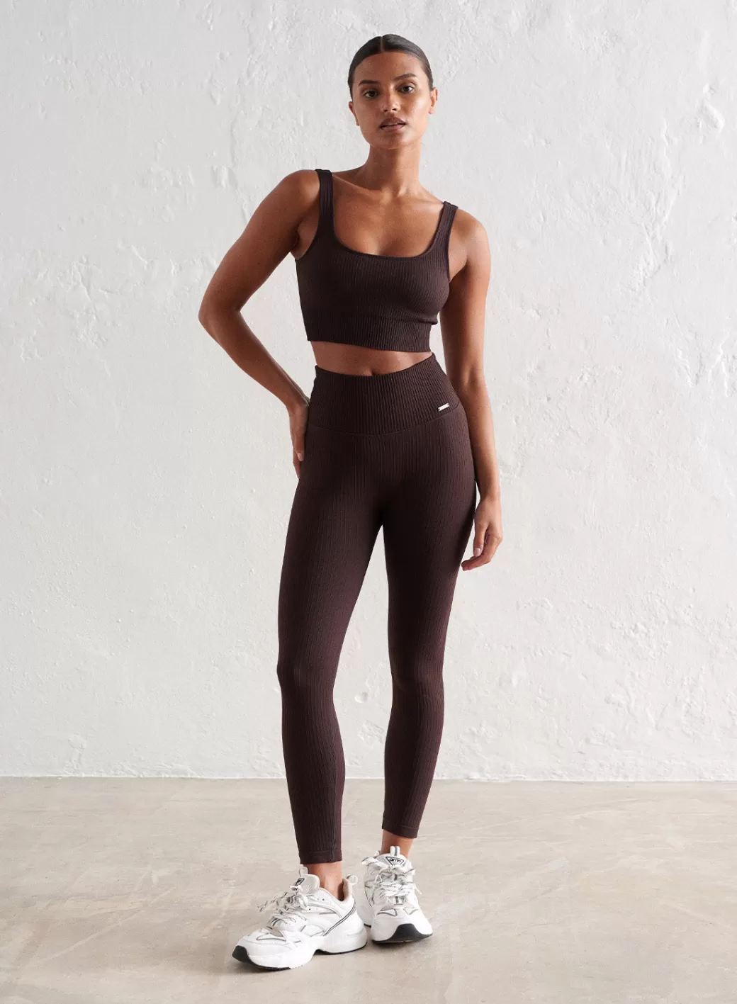 Ribbed Seamless Petite Tights | AIM’N Online