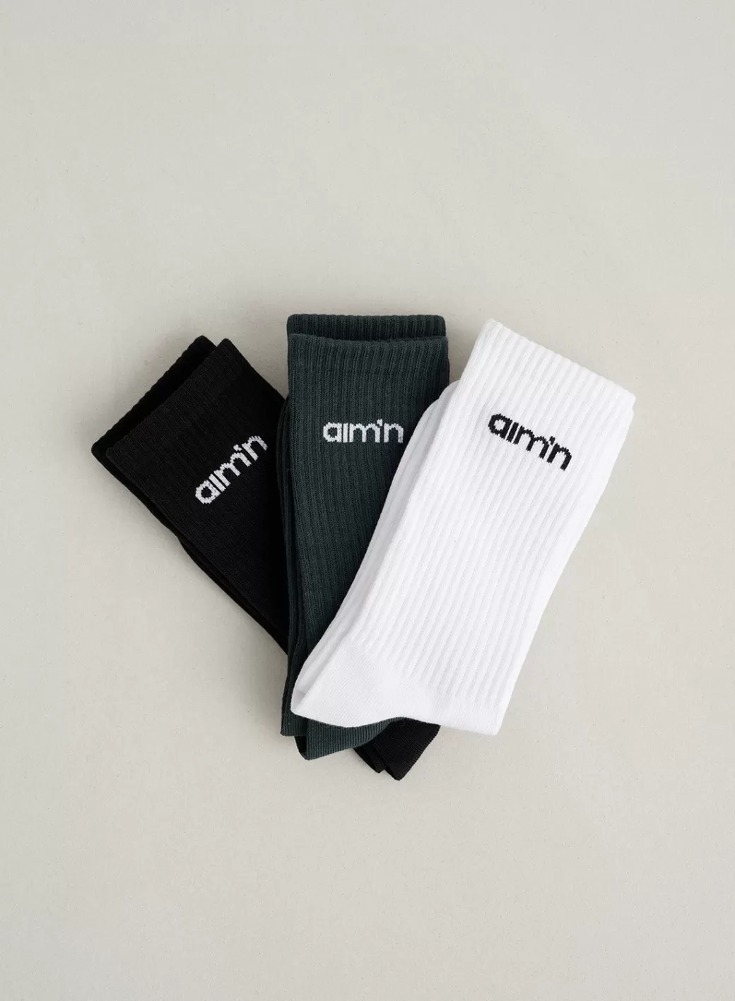 Aim'n Logo Socks 3-pack | AIM’N Best