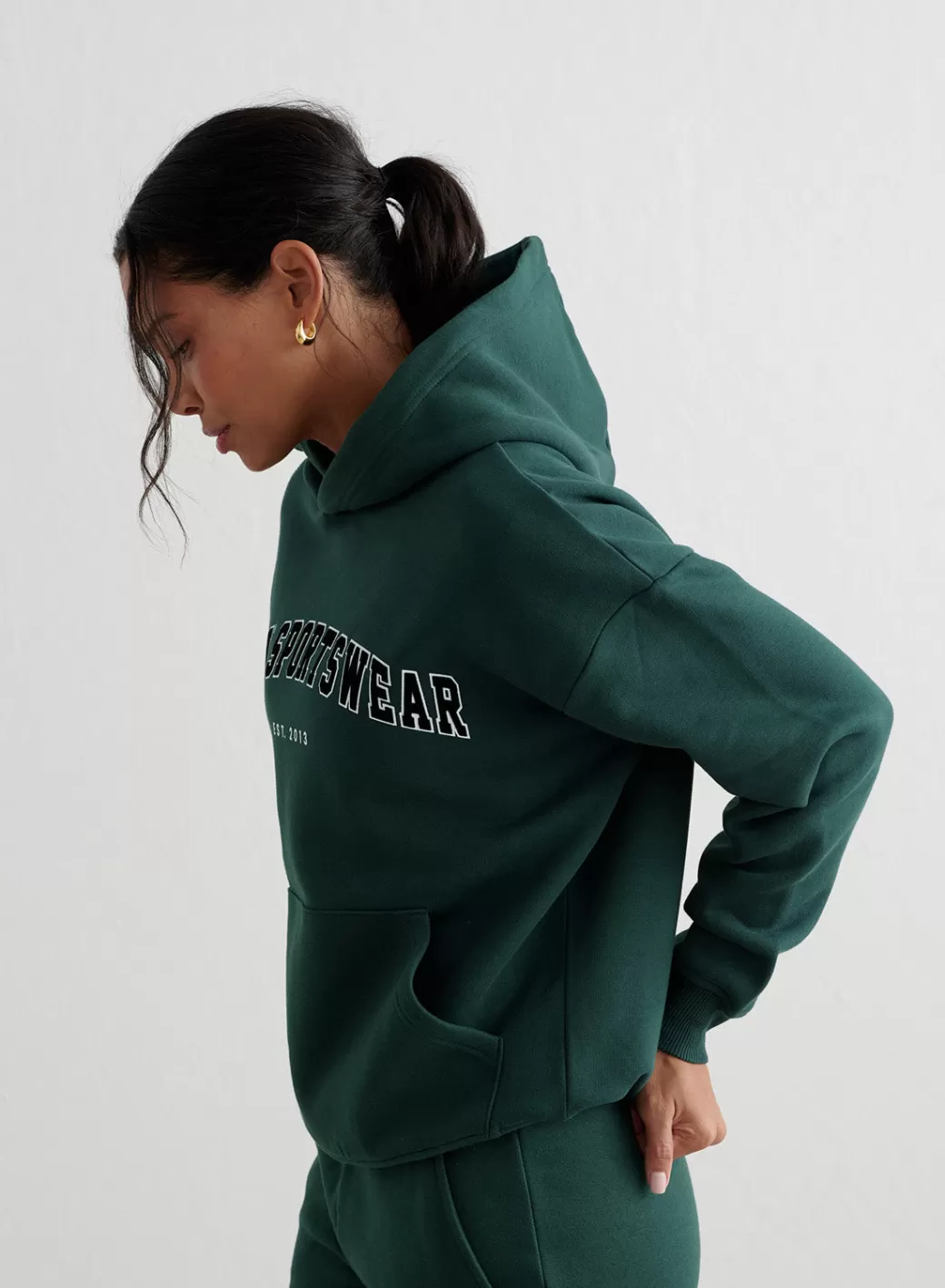 Varsity Sweat Hood | AIM’N Sale