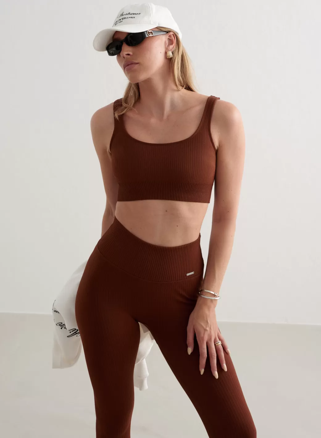 Ribbed Seamless Bra | AIM’N Best