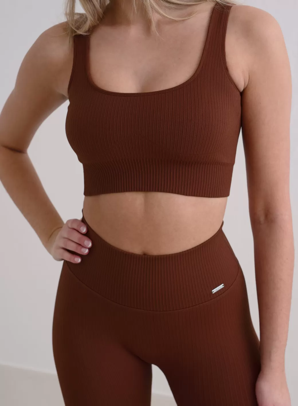 Ribbed Seamless Bra | AIM’N Best