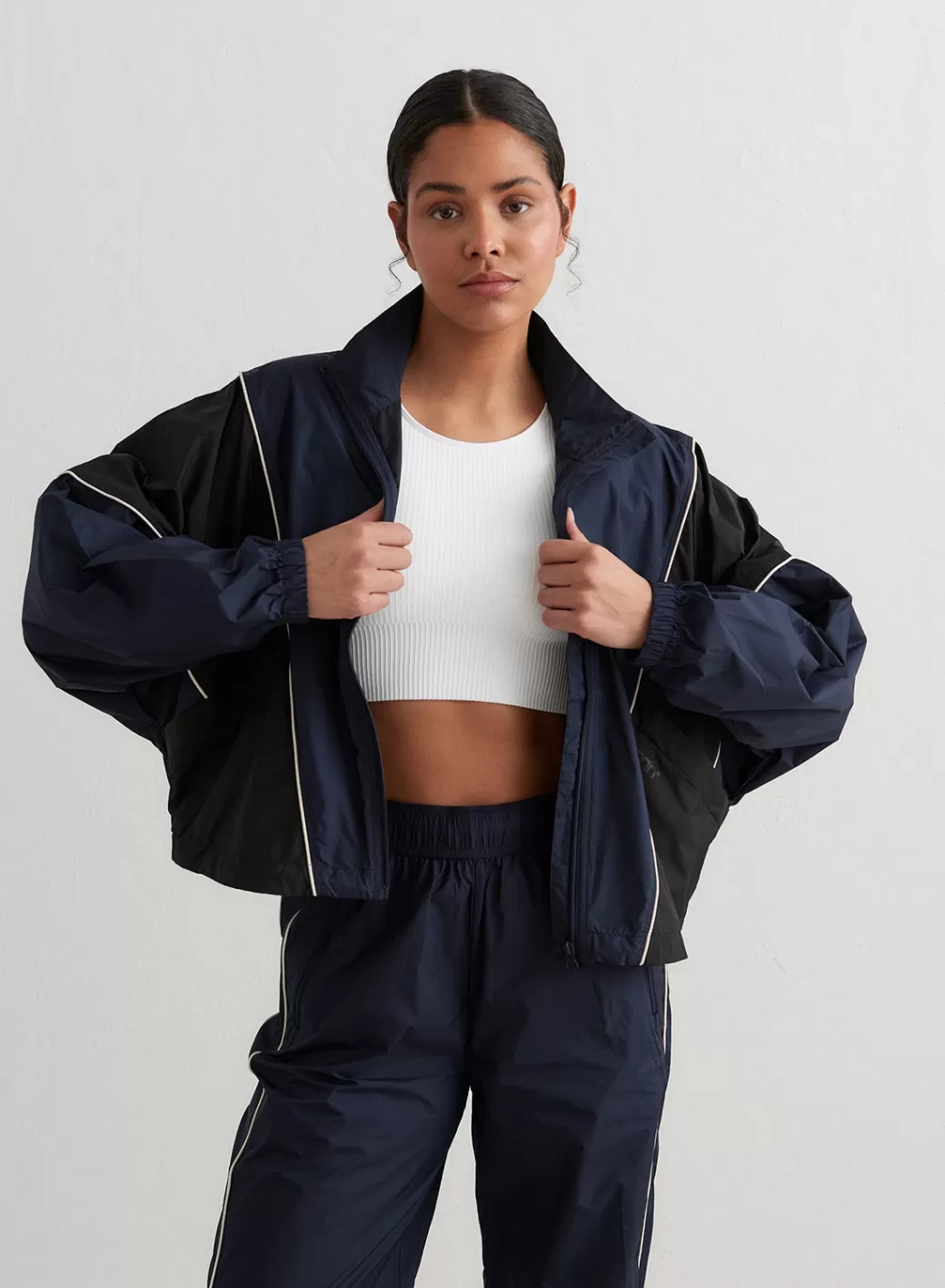 Navy Balance Windstopper Tracksuit Jacket | AIM’N Hot