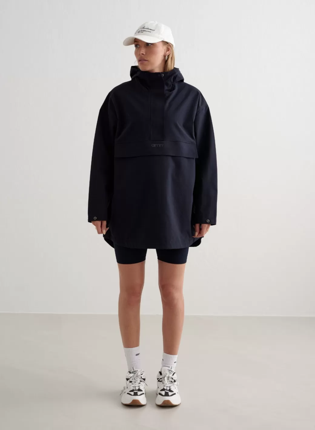 Navy Waterproof Oversized Anorak | AIM’N Sale