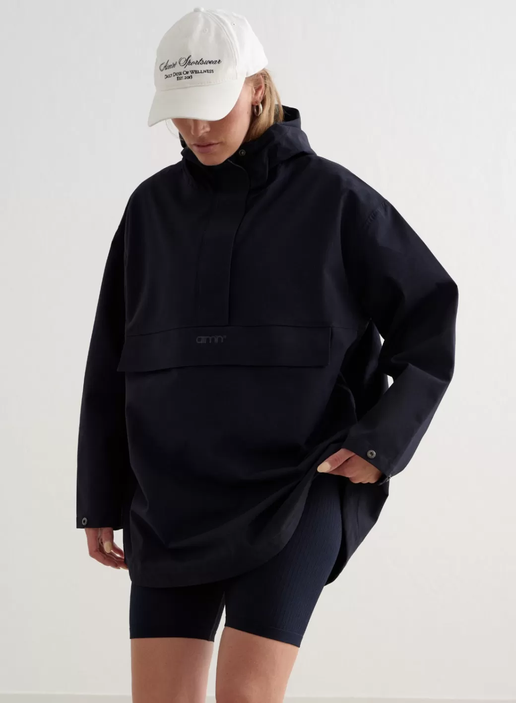 Navy Waterproof Oversized Anorak | AIM’N Sale