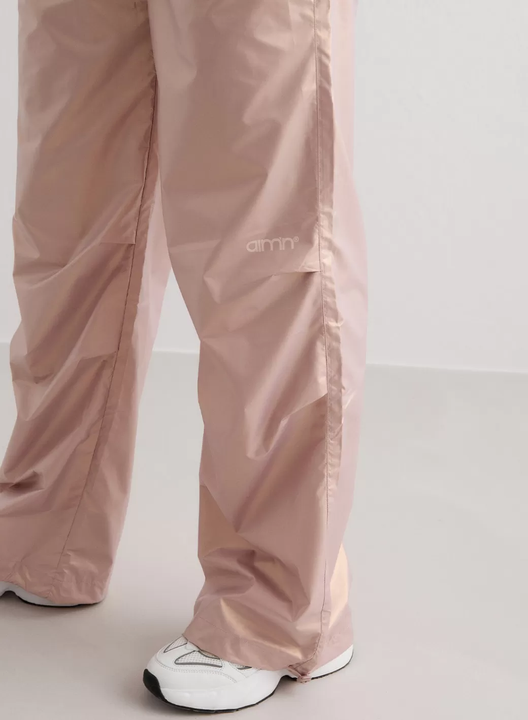 Metallic Plain Parachute Pants | AIM’N Best Sale