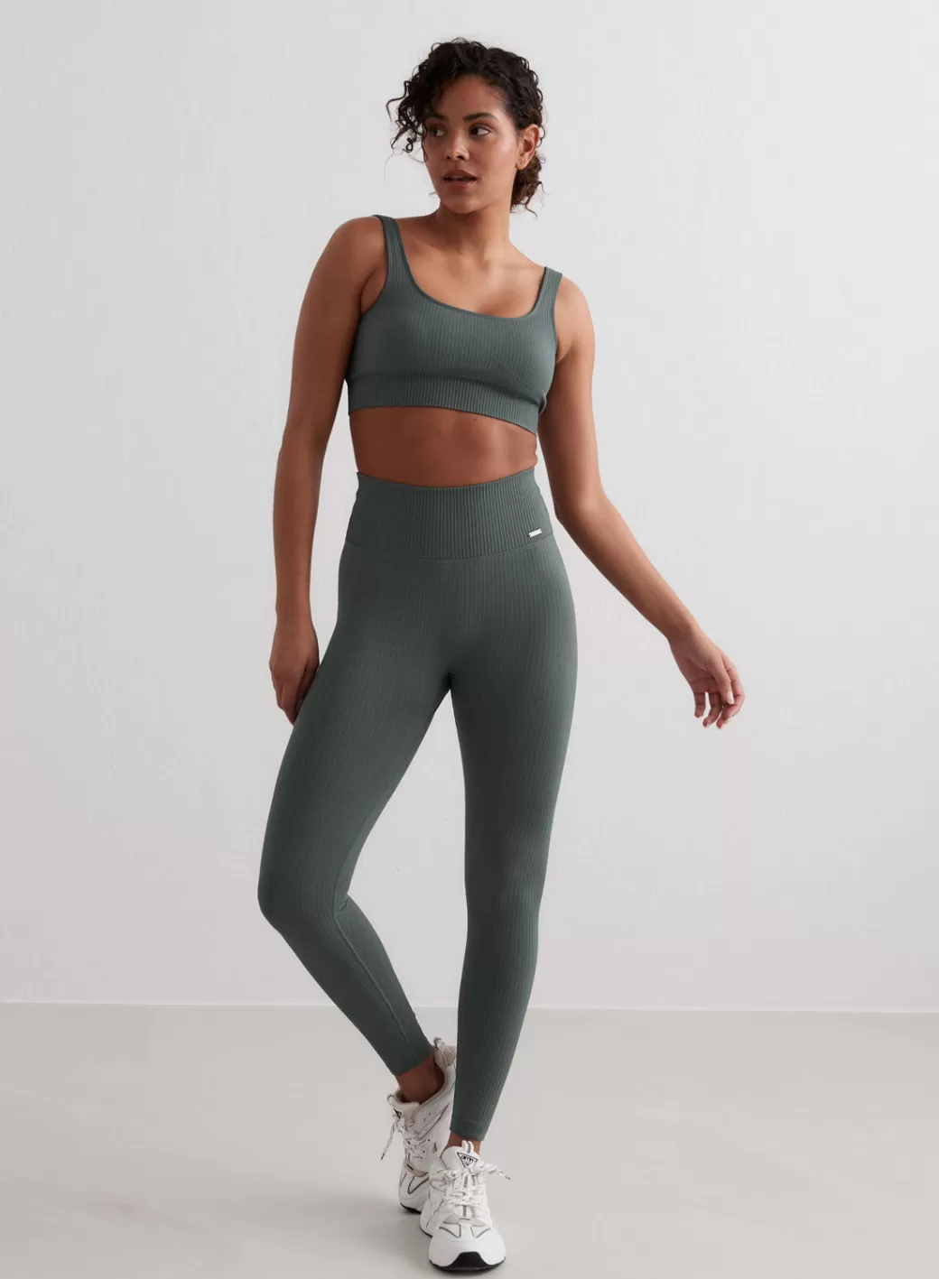 Ribbed Seamless Tights | AIM’N Clearance