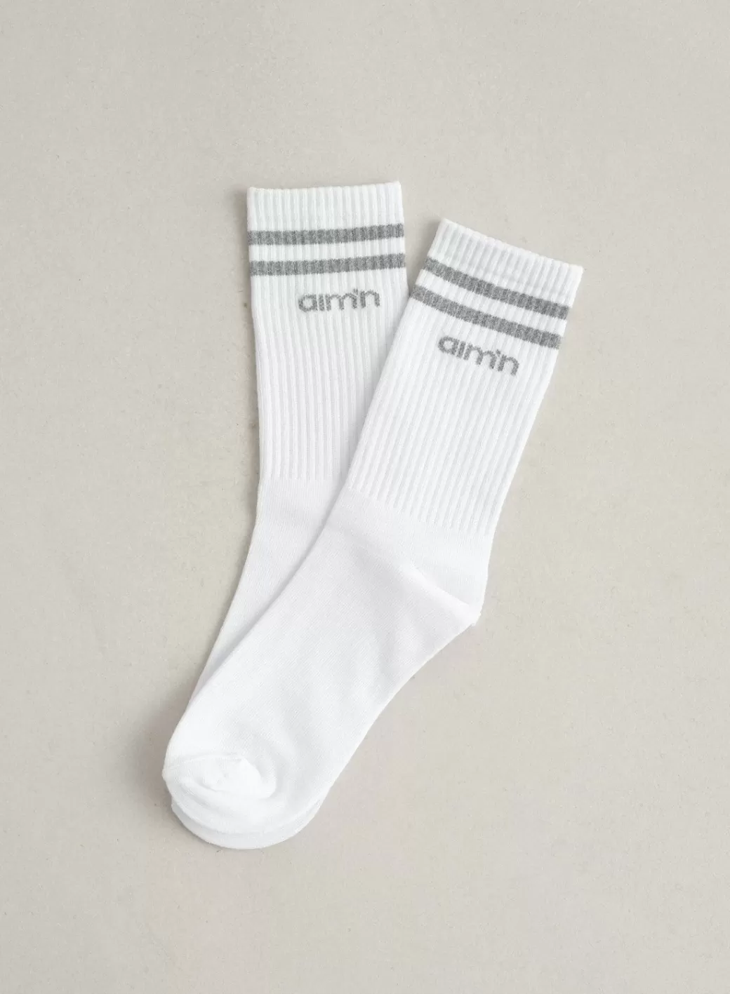 White Reflective Aim High Socks | AIM’N Hot