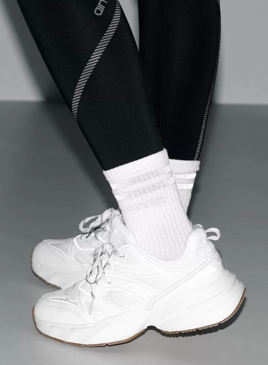 White Reflective Aim High Socks | AIM’N Hot